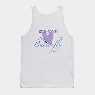 Anti-Social Butterfly Tank Top